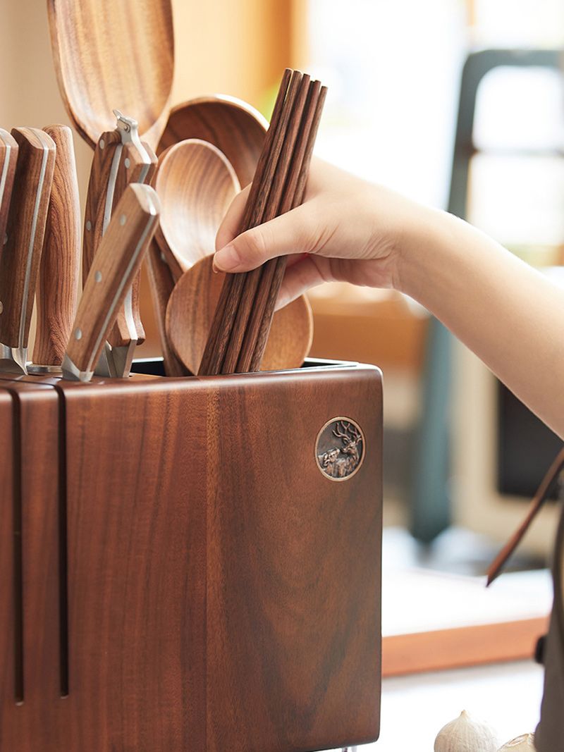 Подставка Для Ножей Деревянная
