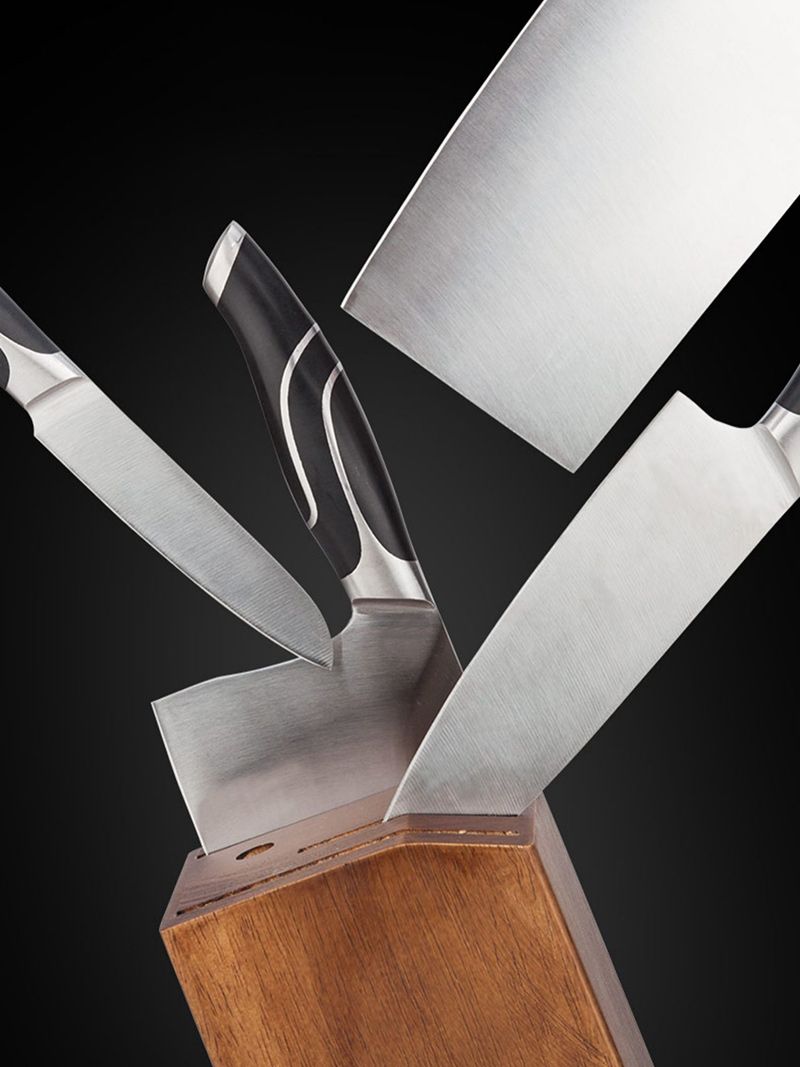 Подставка Для Ножей Деревянная