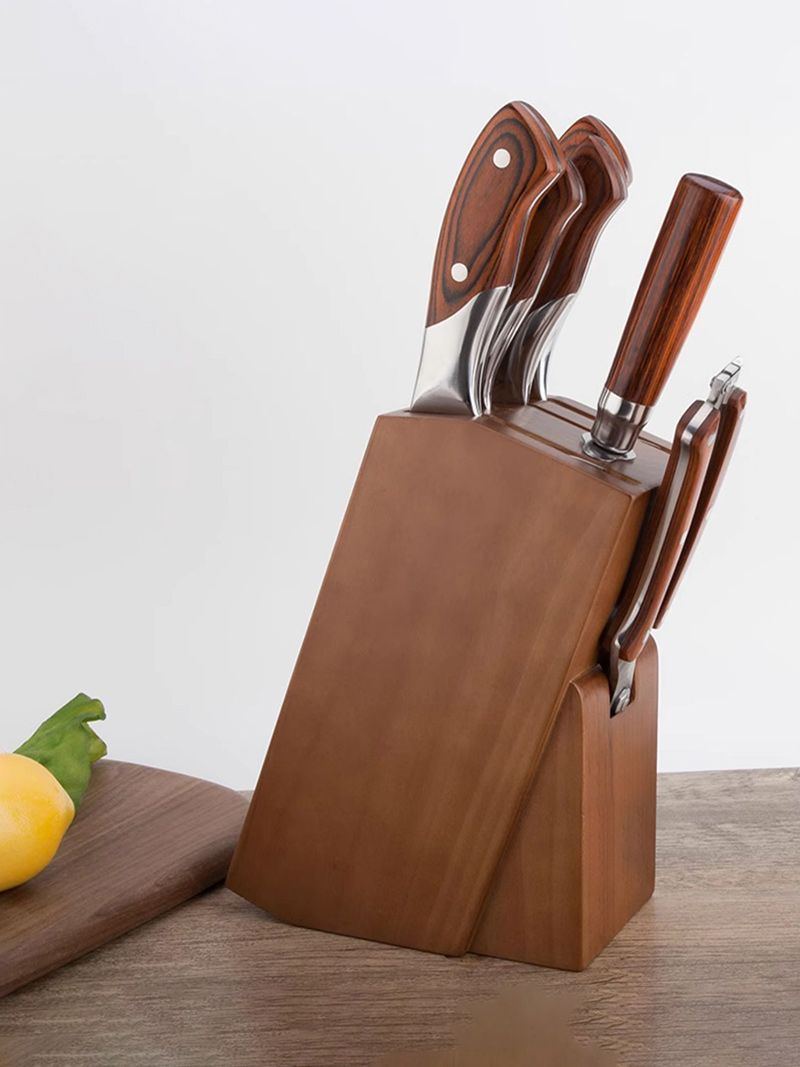 Подставка Для Ножей Деревянная