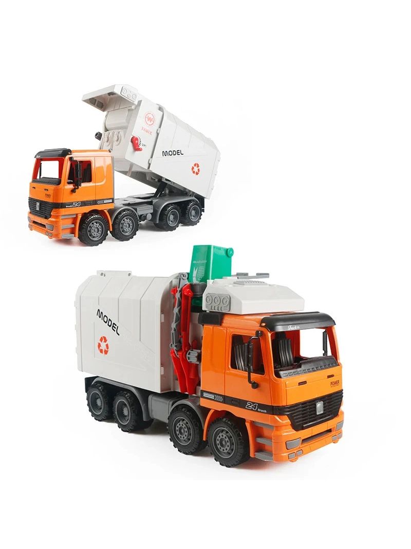 Мусоровоз Машинка С Контейнерами