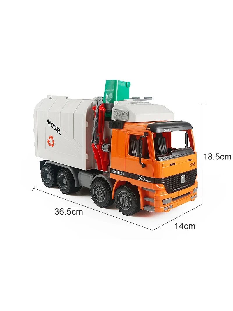 Мусоровоз Машинка С Контейнерами