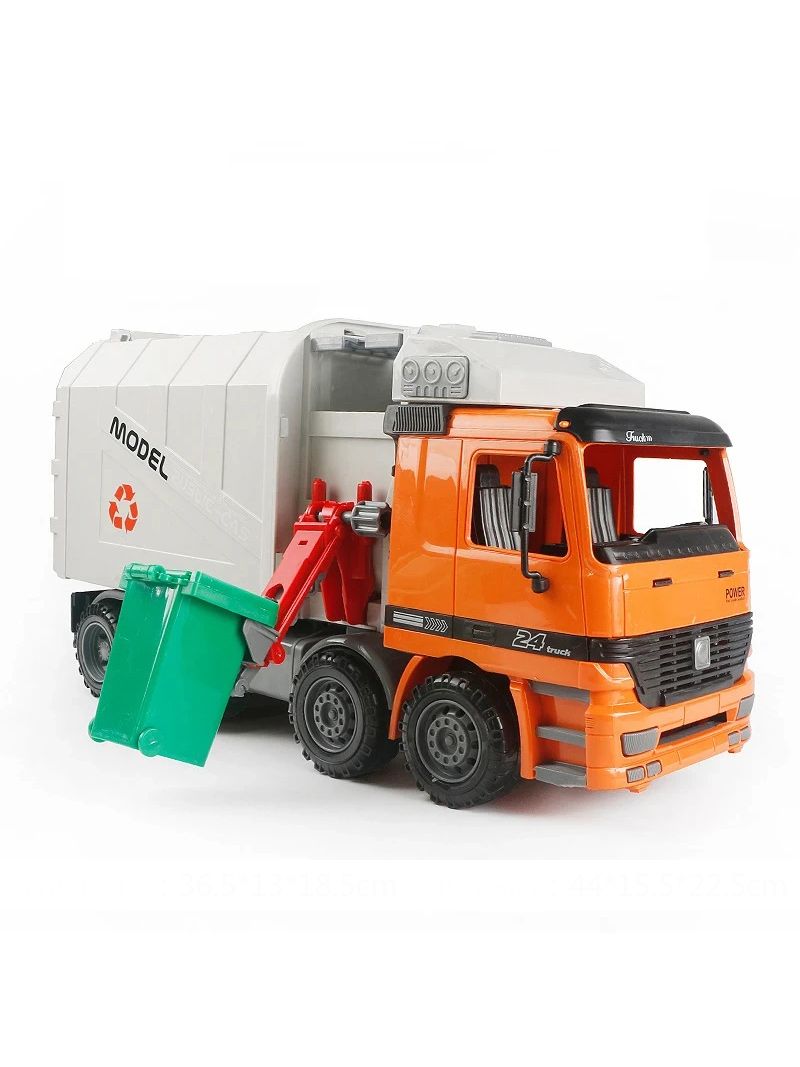 Мусоровоз Машинка С Контейнерами