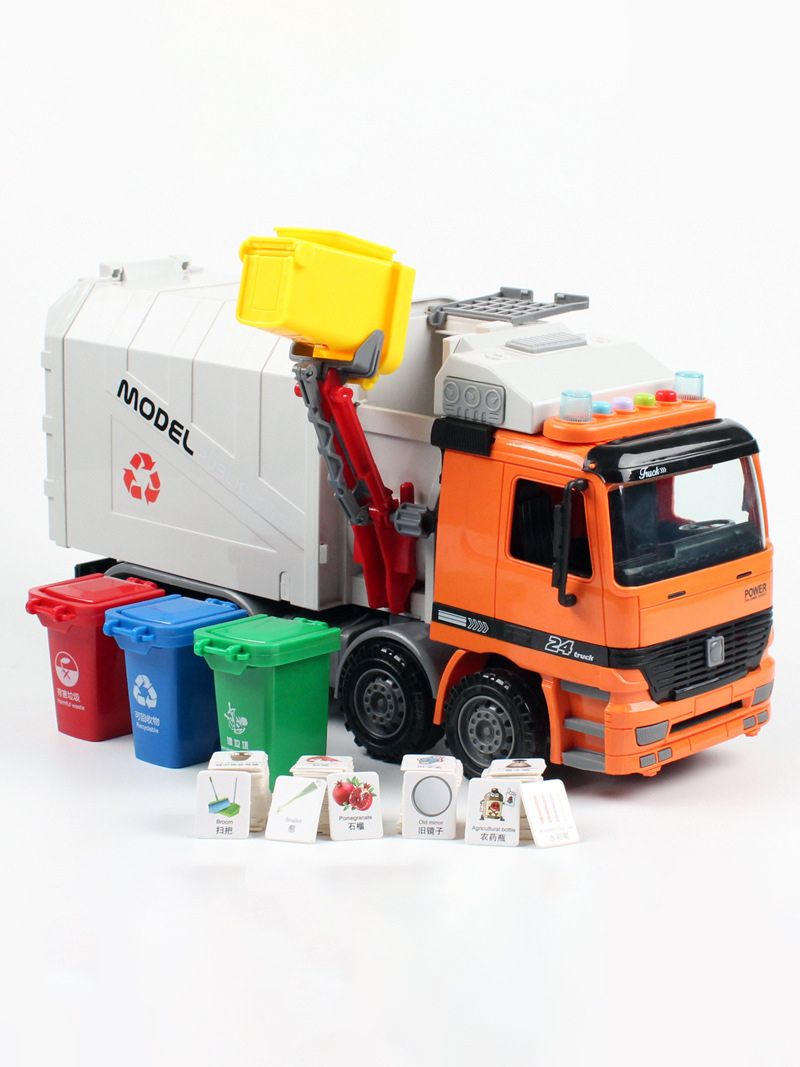 Мусоровоз Машинка С Контейнерами