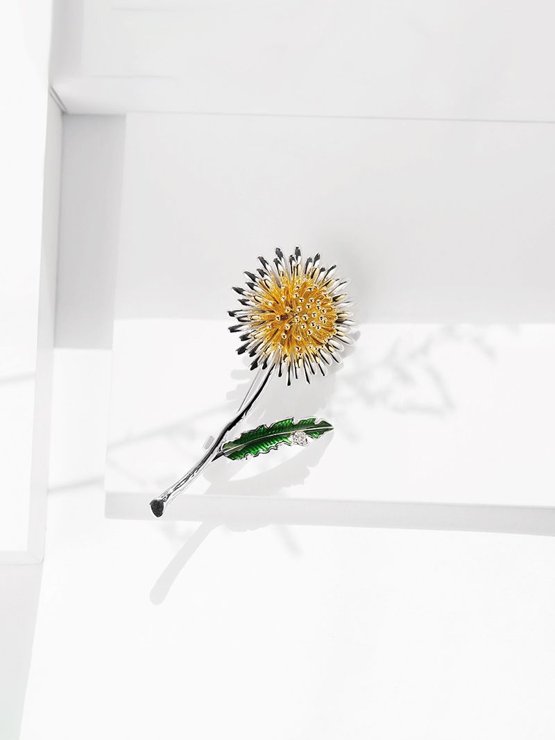 Брошь Одуванчик Пушистый