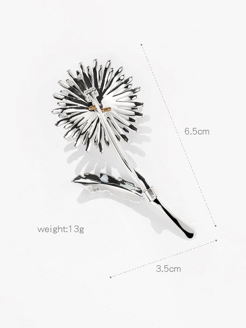 Брошь Одуванчик Пушистый