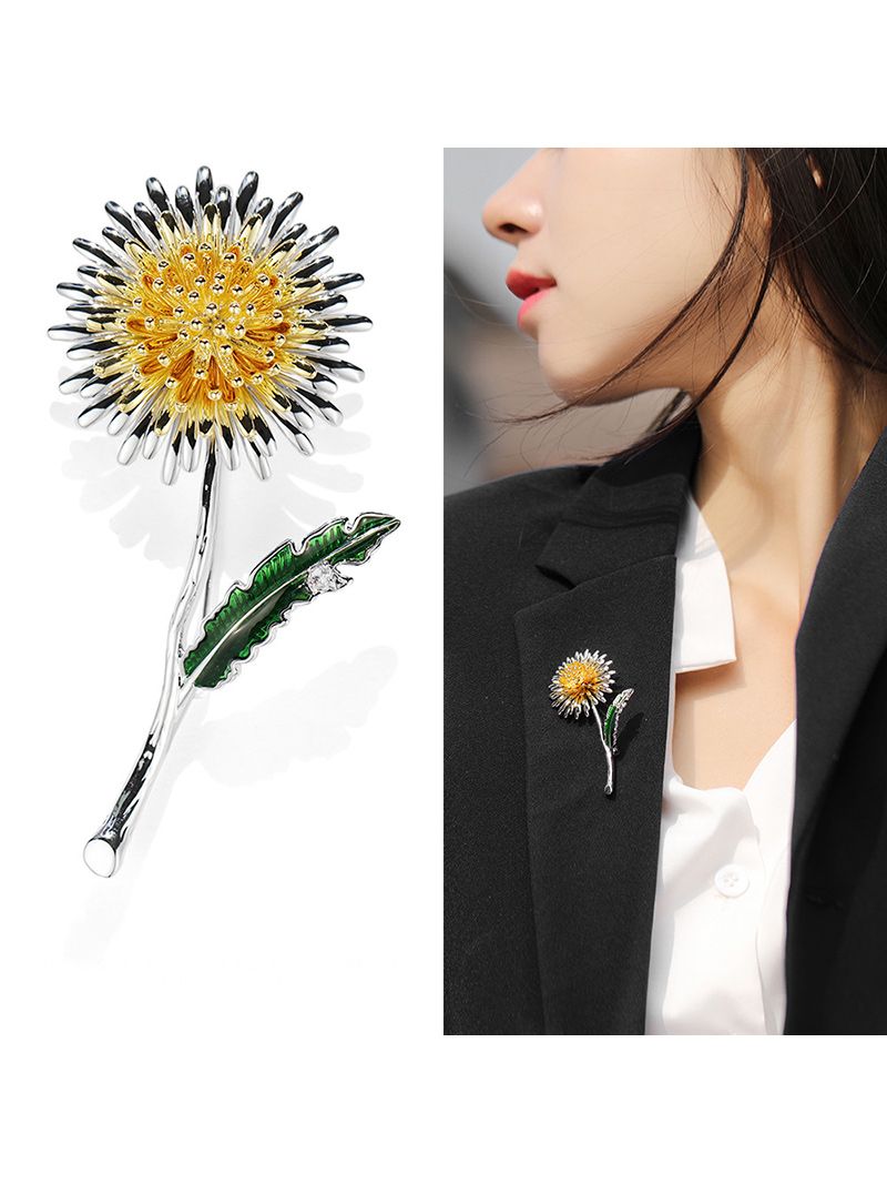 Брошь Одуванчик Пушистый