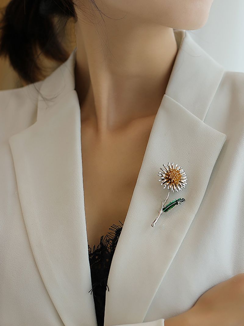 Брошь Одуванчик Пушистый