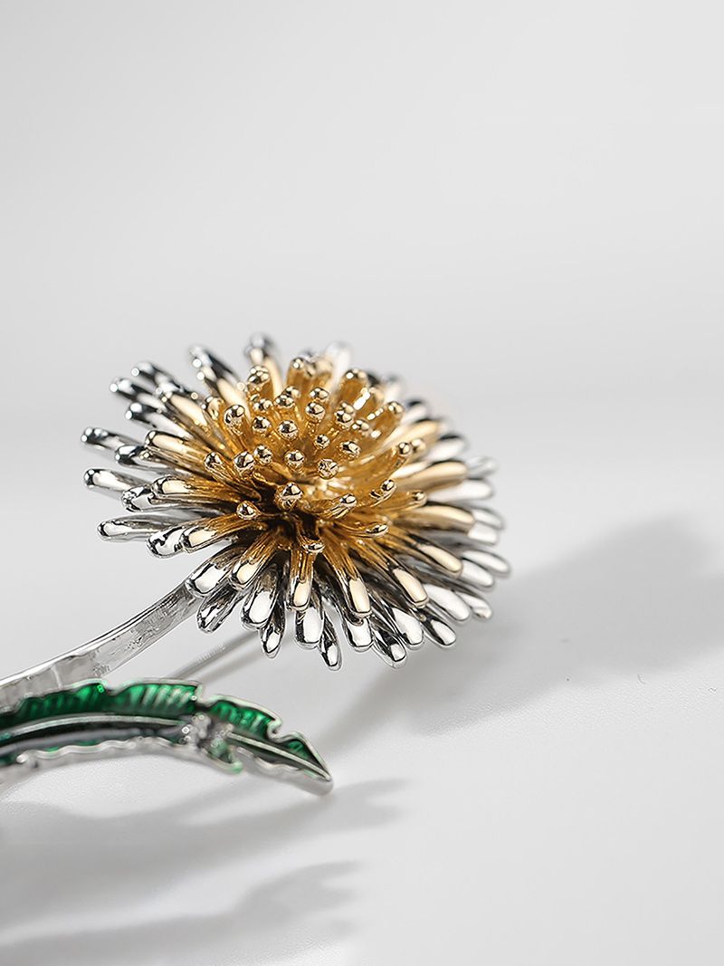 Брошь Одуванчик Пушистый