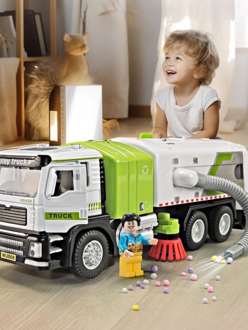 Мусоровоз Машинка С Контейнерами