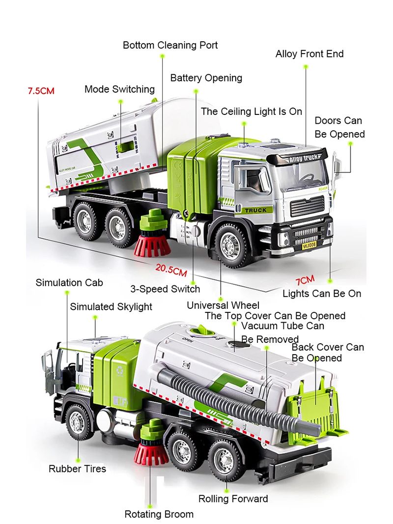 Мусоровоз Машинка С Контейнерами