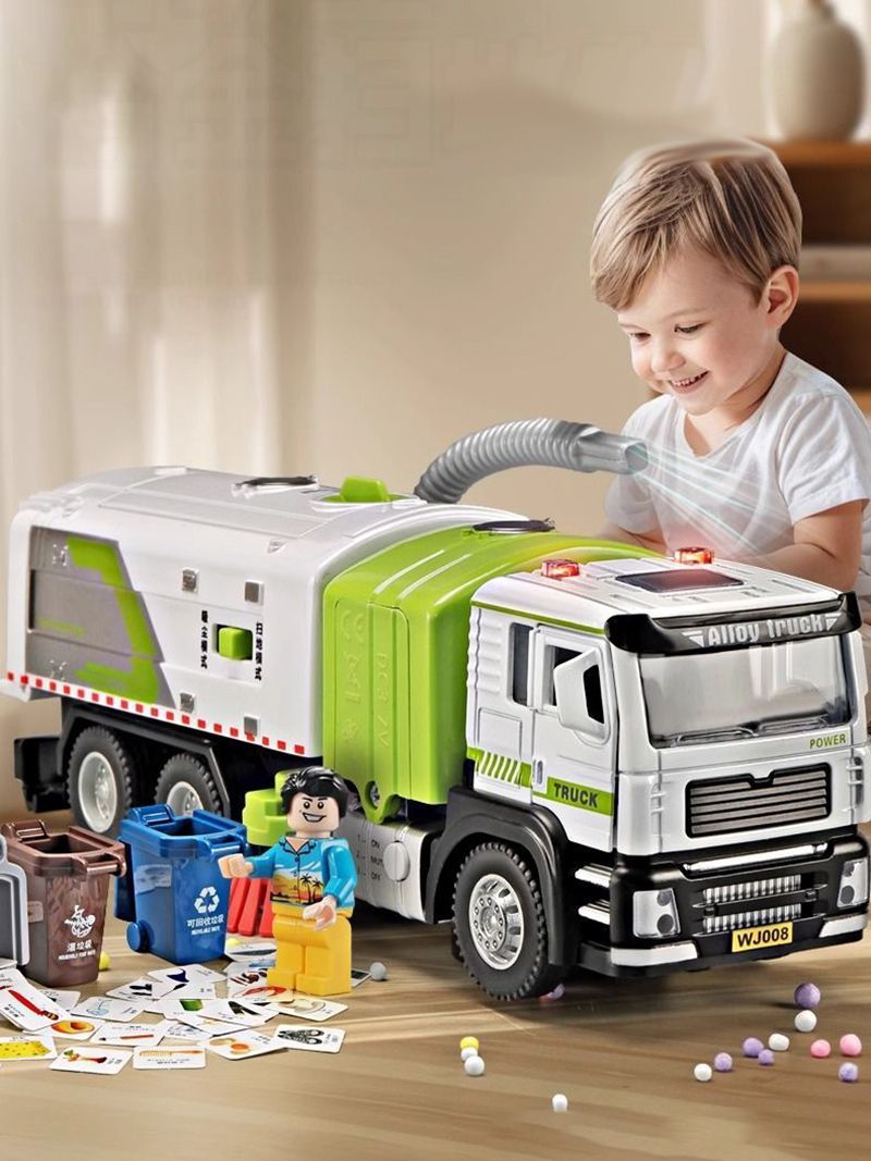 Мусоровоз Машинка С Контейнерами