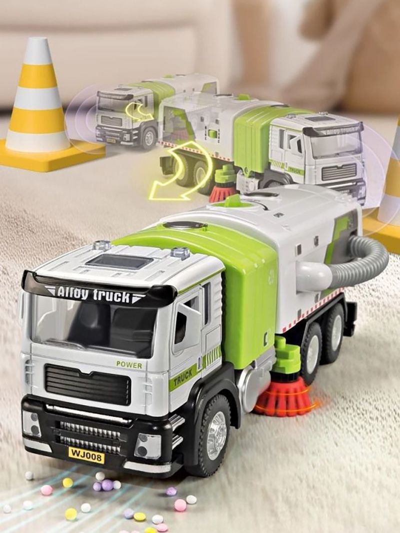 Мусоровоз Машинка С Контейнерами